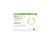 Probiótico Intestinal Probactis Germina® - Mantenimiento del Equilibrio Intestinal de Niños y Adultos - 10 viales - Complemento Probiótico con Vitamina B6, Sin Gluten, Sin Leche - Sin Sabor