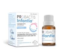 Probiótico Intestinal Probactis Infantia® - Refuerzo del Equilibrio Intestinal y Sistema Inmunitario de Bebés y Niños - Gotas - Complemento Probiótico Sin Azúcar, Sin Gluten, Sin Huevo - Sin Sabor