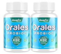 Probiótico Oral 11 Mil Millones de UFC para la Flora Oral, Pastillas Probióticas 7 en 1 con BLIS K12 y M18, Sin Azúcar, Sabor a Menta Natural (60 Unidad (Paquete de 2))
