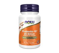 Probiotic-10 25 mil millones 50 cápsulas vegetales Now Foods