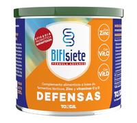 Tongil Probióticos en polvo Bifisiete Defensas – Vitamina C, Zinc y Vitamina D – Sin lactosa – 200 g
