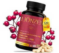 Probioticos Mujer Flora Íntima | Arándano Rojo, D-manosa +12 Ingredientes naturales | +2000 millones UFC | Prevención de Cistitis e Infección de Orina Femenina | 120 Cápsulas | Lionzen Intima