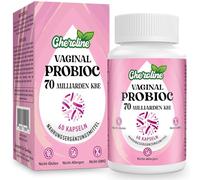 Probioticos Mujer Flora Intima, Hasta 70 Mil Millones de UFC, 7 Cepas con Mezcla de Prebióticos, Favorece la Mucosa y Refuerza la Flora Vaginal, 60 Cápsulas