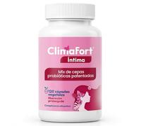 Probióticos Mujer Flora Íntima y Flora Vaginal | Equilibrio y Bienestar Íntimo | D-Manosa, Zinc y Vitamina C | Microbiota Vaginal y Bienestar Urinario | 120 Cápsulas para 4 Meses | ClimaFort Íntima