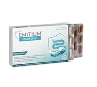 Probióticos para Intestino y Colon | Alivio de Diarrea, Gases, SII y Flora Digestiva | Alcachofa, Zinc y Vitaminas | Prebióticos Naturales | 40 Cápsulas | EMITIUM Intestinal