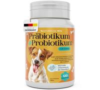 Probioticos para Perros - Suplemento Digestivo Natural con Probioticos Intestinales - Bienestar y Salud Intestinal Diaria - 120 Comprimidos - Natureflow Pets