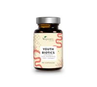 Probióticos para Piel | Colágeno Vegano + Ácido Hialurónico | Bifidobacterium longum | Piel + Cabello + Antiedad | Materia Premium: Vollagen | Sin Aditivos | Vegavero®