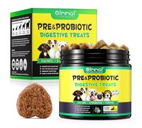 Probióticos Perros para Calmar el Estómago, la Digestión Mejorar la Inmunidad Las Deposiciones, Alergias, Refuerza Bienestar Gastrointestinal Perros, Gases y Estreñimiento Alivio