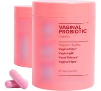 Probióticos vaginales femeninos, promover el equilibrio de pH, suplementos de salud vaginales | Apoyo a la flora vaginal y control de olor,2pcs