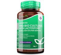 Probioticos y Prebioticos Intestinales con 60 Mil Millones UFC, 60 Cápsulas Veganas con Inulina y 21 Cepas Bacterianas, Microbiota Intestinal, Prebioticos y Probioticos Mujer y Hombre de Nutravita
