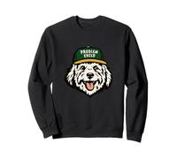 Problem Child - Gorro Divertido para Perro, Perro maltés, Color Blanco Sudadera