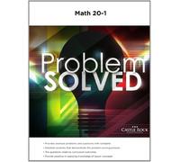 Problem solved math 20-1