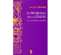 Problema De La genesis, El, En La Filoso: En la filosofía de Husserl: 108 (Hermenia)