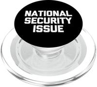 Problema de seguridad nacional: novedad sarcástica divertida PopSockets PopGrip para MagSafe