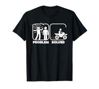 Problema humorístico de dos partes resuelto Camiseta
