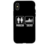 Problema SOLUCIONADO Kayak Funny Nagging Esposa Figura Kayak Meme Carcasa para iPhone X/XS