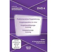 Problemanalyse Angststörung · Angstexposition in-vivo · Angstbewältigungstraining · Entspannungstraining, Staffel 1: VT-Standardmethoden für Erwachsene (DVD 4) [Alemania]