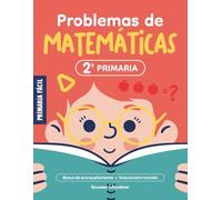 Problemas de Matemáticas 2º de Primaria: Cuaderno de repaso de matemáticas con más de 100 ejercicios para niños de 7 y 8 años