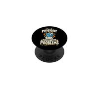 Problemas Físicos Gracioso Científico Física Humor PopSockets PopGrip Adhesivo