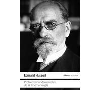 Problemas fundamentales de la fenomenología (El libro de bolsillo - Filosofía)