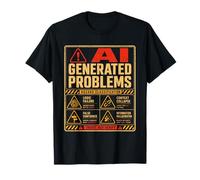 Problemas Generados por IA Identidad Humor Tech Prompt Camiseta