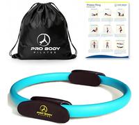 ProBody Pilates Anillo Circular, Anillo de Pilates mágico de 14 Pulgadas para Entrenamiento de Muslos, Anillo de Yoga, Equipo de Pilates en casa para Mujeres, Equipo de Fitness Circular de Pilates