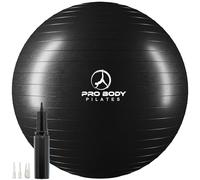 ProBody Pilates Pelota de Ejercicio - Anti-explosión Bola de Equilibrio Yoga de la Aptitud Profesional de Grado 65 cm Negro