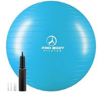 ProBody Pilates Pelota de ejercicio para yoga, varios tamaños, pelota de estabilidad, pelota de parto de grado de gimnasio para embarazo, fitness, equilibrio, entrenamiento y terapia física (verde
