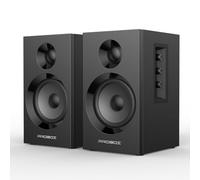Probox BT16 Altavoces activos para estantería de 3.5 pulgadas con altavoz de agudos de 1 pulgada, 60 W RMS-Bluetooth 5.3, sonido envolvente dinámico 3D 2.0 de 24 bits, altavoces para PC para juegos de