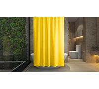 ProBytes Cortina de ducha hecha de PEVA, repelente al agua, resistente al moho, 180 x 180 cm, ganchos de riel, luz de plumas, ultrafina, habitaciones húmedas, ducha, baño, liso, colores vibrantes