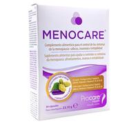 Procare Health Menocare 30 Cápsulas - Suplemento para Menopausia Sin Isoflavonas - Alivio de Sofocos, Sudores Nocturnos e Insomnio - Con Melatonina, Lúpulo, Cimicífuga, Amapola y Vitamina D3