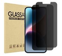 ProCase 2 Pcs. Protector de Pantalla para iPhone 14 / iPhone 13 / iPhone 13 Pro 6,1", Cristal Templado de Pantalla de Privacidad Anti-Espía para iPhone 14 2022/ iPhone 13/13 Pro 2021 6.1 Pulgadas