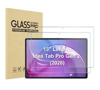 ProCase 2 Piezas Protector de Pantalla para Lenovo Idea Tab Pro Gen 2 de 13" 2026, Película Protectora de Vidrio Templado, Protector de Pantalla de Vidrio