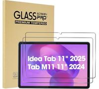 ProCase 2 Piezas Protector de Pantalla para Lenovo Tab M11 2024/ Lenovo Idea Tab 11" 2025 / Tab K11 LTE/Tab K11e (TB-336FU/TB-330FU/TB-331FC/TB-330XU) Cristal Templado Film - Claro