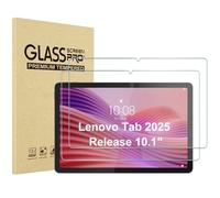 ProCase 2 Piezas Protector Pantalla para Lenovo Tab 10,1 Pulgadas 2025 (TB-311FU/TB-311XU), Dureza 9H, Antiarañazos, Antihuellas, Sin Burbujas, Cristal Vidrio Templado para Tablet 10.1" WUXGA FHD 2025