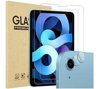 ProCase 2 Piezas Protector Pantalla y Lente Cámara para iPad Air 5ª/4ª Generación 10,9", Mica Cristal Vidrio Templado para 2022/2021/2020/2018 iPad Air 10.9 Pulgadas -Claro