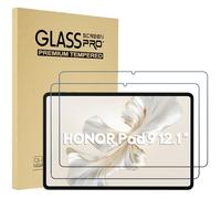 ProCase 2 Unidades Protector Pantalla para Tablet HONOR Pad 9, Vidrio Templado 9H, Lámina Antirrayas, Protector Resistente y Transparente para HONOR Pad 9 de 12,1 Pulgadas