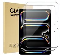 ProCase 2pcs Protectores para iPad Pro 13" M5/M4 2025/2024/ iPad Air 13" M3 M2, Mica Protectora de Pantalla Vidrio Templado Antichoque 9 H Alta Definición
