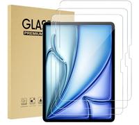ProCase 3 Piezas Protector de Pantalla para iPad Air 11 pulgadas 2026 (M4)/2025 (M3)/2024 (M2), Vidrio Templado Claro
