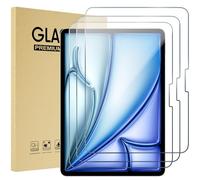 ProCase 3 Piezas Protector de Pantalla para iPad Pro 13 Pulgadas M5/M4 (2025/2024)/ iPad Air 13 M2/M3, Screen Protector Vidrio Templado para iPad Air/Pro 13 Pulgadas 2024/2025 -Claro