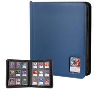 ProCase Álbum para Tarjetas Toploader con Ventana, Capacidad para 324 Toploaders, Carpeta de 9 Bolsillos para Toploaders de 3'' x 4'' - Armada