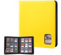 ProCase Álbum para Toploaders 3x4", 324 bolsillos -Amarillo