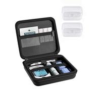 Procase Bolsa Térmica para Insulina, Estuche para Pluma de Insulina Y Suministros para Diabetes, Bolsa Portátil para Medidor de Glucosa, Plumas de Insulina, Tiras Reactivas, Jeringas Y Lancetas -Negro