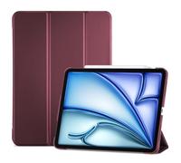 ProCase - Carcasa para iPad Air de 11 pulgadas (M3) 2025/(M2) 2024, Air 5th 2022/4º 2020 10,9 pulgadas, funda protectora anticaída, tapa magnética estable, color rojo vinoso