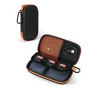 ProCase Estuche Bolsa para 2025 SanDisk Extreme Pro USB4 4TB/2TB SSD, Funda Caja Disco Duro Rígida Viaje Almacenamiento, Custodia Protectora in EVA con tre Scomparti per Carte -Negro