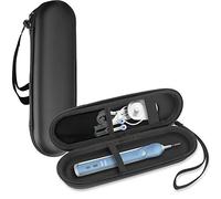 ProCase Estuche Cepillo Eléctrico Compatible con Oral B/Oral-B Pro/Oral-B Pro 3 3000/3900N/Oral-B iO 2/3//Philips Sonicare, Funda de Viaje Rígida Portátil Impermeable para Cepillos y Accesorios-Negro