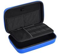 ProCase Estuche Compatible con MacBook Power Adapter Magic Mouse 2 Apple Pencil Guarda USB Flash Disk SD Tarjeta Cargador de iPad iPhone Funda Negro Antigolpes para Accesorios Electrónicos -Azul