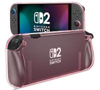 ProCase Estuche Compatible con Nintendo Switch 2 2025, Carcasa TPU Ultra Delgada Antichoque Anti-Arañazos -Rosa [Nintendo_Switch]