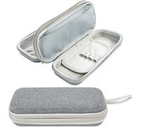 Procase Estuche de Lápices 2 Compartimentos, Duro Estuche EVA Carcasa Rígida para Bolsa De Lápiz, Portable Ideal para Oficina y Escuelas -Rosa