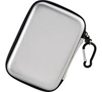 ProCase Estuche de Viaje Antigolpes para Disco Externo 2.5" Toshiba Canvio Basics/WD Elements/My Passport/Seagate Expansion/Backup Plus,Caja Universal para Disco Duro 2,5 Pulgadas 1TB 2T 4 TB-Plata